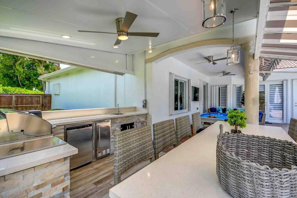 Miami 5Br Villa W Heated Pool, Games & Bbq L01 Cutler Bay Exterior photo