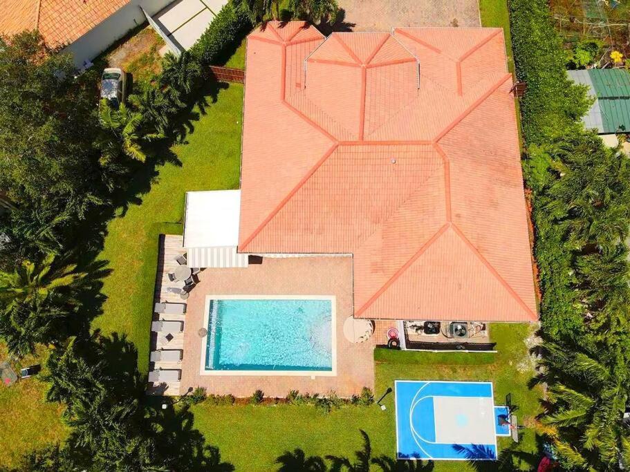 Miami 5Br Villa W Heated Pool, Games & Bbq L01 Cutler Bay Exterior photo
