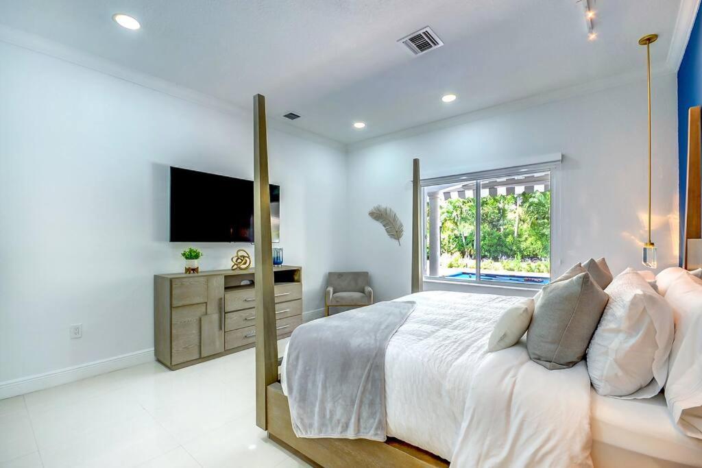 Miami 5Br Villa W Heated Pool, Games & Bbq L01 Cutler Bay Exterior photo