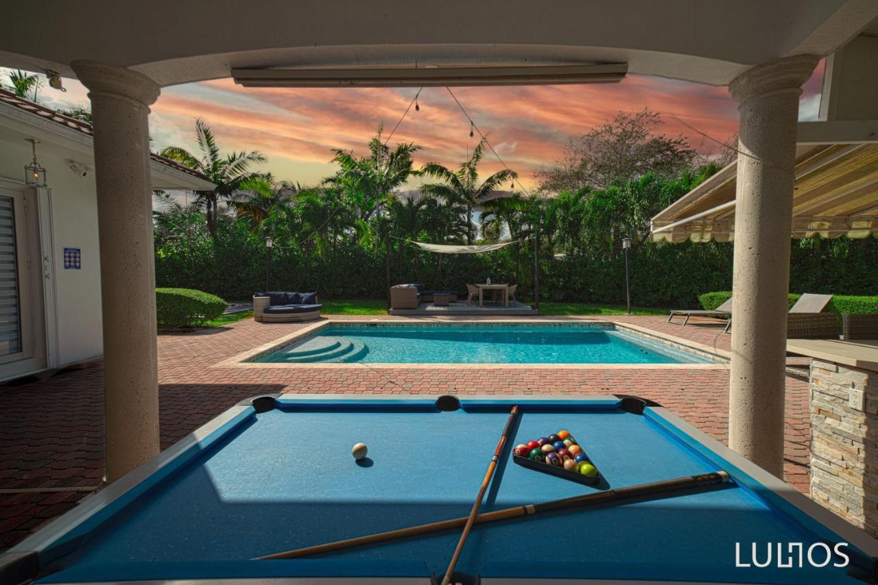 Miami 5Br Villa W Heated Pool, Games & Bbq L01 Cutler Bay Exterior photo
