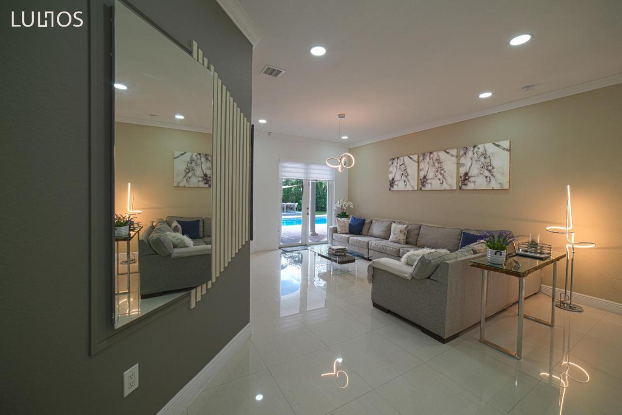 Miami 5Br Villa W Heated Pool, Games & Bbq L01 Cutler Bay Exterior photo