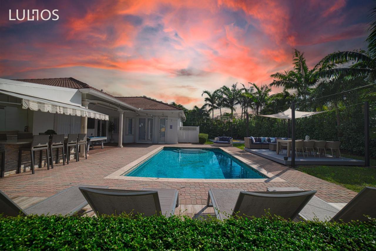 Miami 5Br Villa W Heated Pool, Games & Bbq L01 Cutler Bay Exterior photo